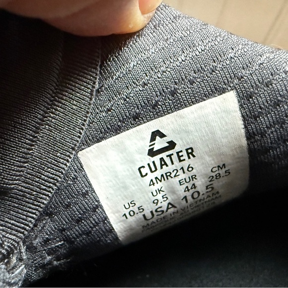 TRAVIS MATHEW/CUATER ‘The Moneymaker’ Mens Spikeless Golf Shoe Gray. Size 10.5 - Picture 8 of 8